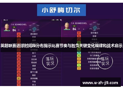 英超联赛进球时间段分布揭示比赛节奏与胜负关键变化规律和战术启示